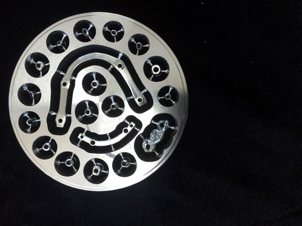 Milling Titanium Implant Bar